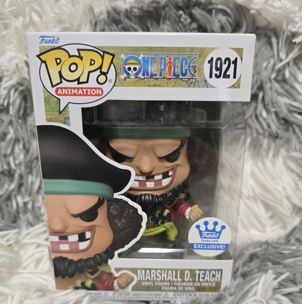 Funko Pop! Animation One Piece Marshall D. Teach Figure - Black and Green